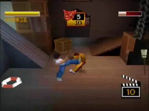 Screenshot from Jackie Chan: Stuntmaster on PS One