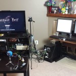 Streaming setup wide view