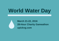 World Water Day Gameathon 2016