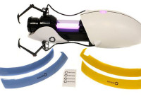 Custom Portal Gun donated by ThinkGeek